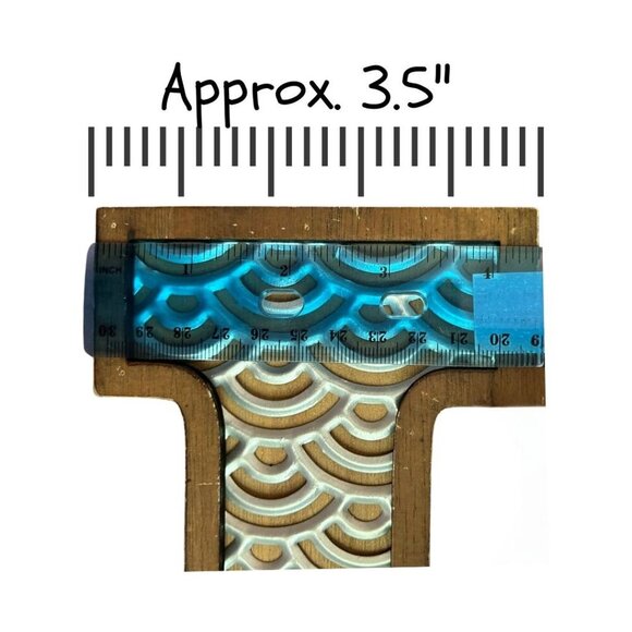 🟢DONATING 12/15!🟢 Hallmark Decorative Block Letter "I" Wooden - Picture 10 of 12